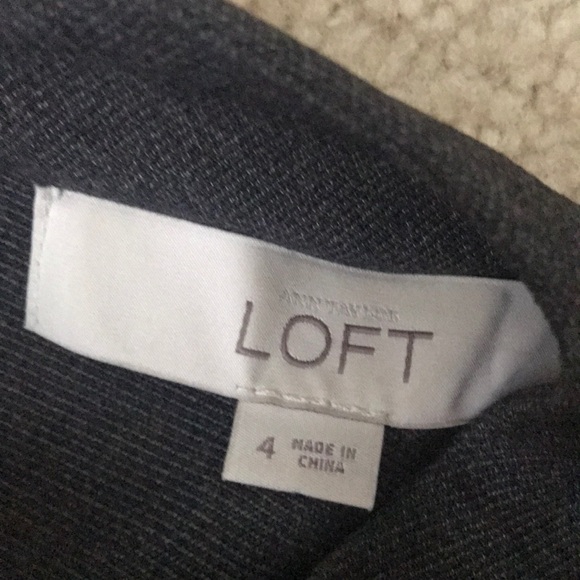 NWOT LOFT wonderful mock back dress - Picture 4 of 5